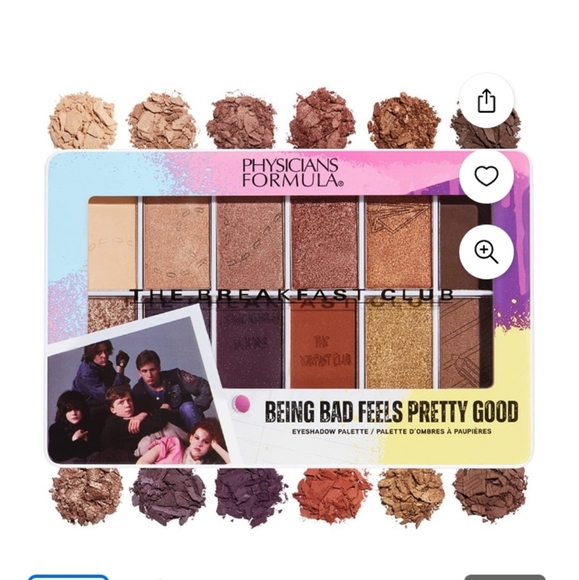 PHYSICIANS FORMULA THE BREAKFAST CLUB 12 COLOR EYESHADOW PALETTE - Picture 10 of 11